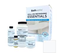 Bathworks Essentials 650ml Extreme Durability Smooth Finish Finish with Non-Slip Protection High Gloss White for Bathtubs, Tiles, Sinks, Showers and More