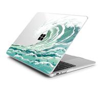 Batianda Case for 13-inch Microsoft Surface Laptop Copilot+ PC 2025 (Latest Model 2095), Artistic Patterns Ultra-Slim Lightweight Scratch-Resistant Hard Shell with Professional Protection, Wave