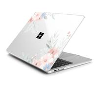 Batianda Case for 13-inch Microsoft Surface Laptop Copilot+ PC 2025 (Latest Model 2095), Artistic Patterns Ultra-Slim Lightweight Scratch-Resistant Hard Shell with Protection, Lovely Flowers