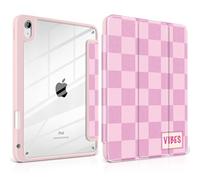 Batianda Case for New iPad (A16) 11 inch 2025 / iPad 10th 10.9-inch 2022 - Premium Pearlescent Silk Texture Smart Cover with Clear Back, Shockproof Folio Auto Sleep/Wake, Lattice