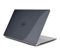 Batianda Crystal Case for Dell XPS 13 Laptop Copilot+ PC 13.4" Display 2024 Release Model 9345/9350 Lightweight Clear Hard Cover with Scratch-Resistant Protection, Easy Installation, Black