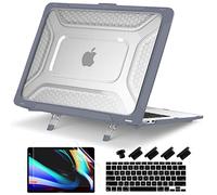 Batianda HexArmor Case for MacBook Air 13 Inch 2018-2020, Gray