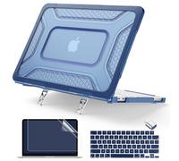 Batianda HexArmor Case for MacBook Neo 13 Inch 2026 Model A3404, Navy Blue