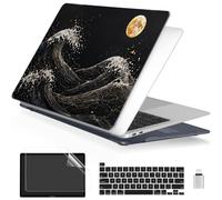 Batianda LumiArt Case for MacBook Pro 13 inch, Midnight Great Wave