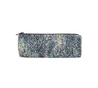 Batik Tie Dye Modern Pattern Pencil Case Student Stationery Pouch Office Storage Organizer Cosmetic Pen Bag
