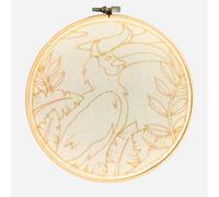 Batik Ying Batik DIY Kit - Rhinocerous Hornbill - Batik Frame only