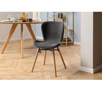 Furniture To Go Batilda Dining Chair In Dark Grey Set Of 2