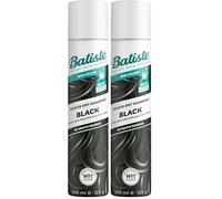 Batiste Dry Shampoo Black Hint of Colour, Instantly Refreshes Dark Hair, Removes Oil, Boost Volume & Adds Texture, Blends Seamlessly with Colour-Matching Formula for a Natural Finish, 200 ml