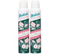 Batiste Naturally Bamboo Fibre & Gardenia 200ml, No Rinse Spray to Refresh Hair in Between Washes, with 100% Natural Extracts (Pack of 2)