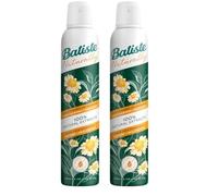 Batiste Naturally Green Tea & Chamomile 200ml, No Rinse Spray to Refresh Hair in Between Washes, with 100% Natural Extracts (Pack of 2)