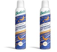 Batiste Overnight Light Cleanse 200ml - Leave-In Light Dry Shampoo for Overnight Use - Absorbs Oil for Fresher-Looking Hair Overnight (Pack of 2)