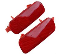 BATLAM 2Pcs Rear Bumper Reflector Fog Light Cover for Honda CRV 2002 2003 2004