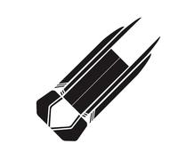 BATLMLOD Car Stickers,Fit For Ford Transit Tourneo Custom MK7 MK8 MK9 Sport Stripes Wraps Kit Van Vinyl Decor Decals Auto Accessories