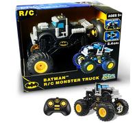 Batman 1:18 Monster Truck Remote Control Car with LED Lights for All Ages
