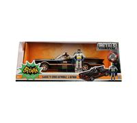 Batman 1966 Classic Batmobile with Figure 1:24 Model