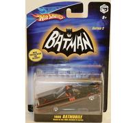 BATMAN 1966 VERSION : BATMOBILE DIE CAST MODEL BY HOT WHEELS IN 2008