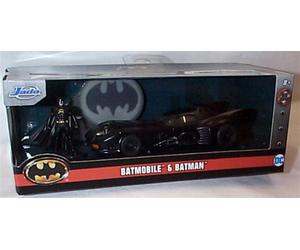 Batman 1989 Batmobile and figure 1-32 Scale New in Box Jada 31704