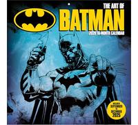 Batman 2026 Square 16-Month Calendar, Official DC Comics Wall Calendar with Classic Superhero Artwork, Great for Fans and Collectors, One Size