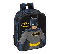 BATMAN - 3D Nursery Backpack, Easy Cleaning, Ideal for Children of Different Ages, Comfortable and Versatile, Quality and Resistance, 22 x 10 x 27 cm