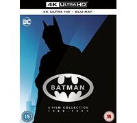 Batman 4-Film Collection 1989 - 1997 (15) 4K UHD+BR (8 Disc)