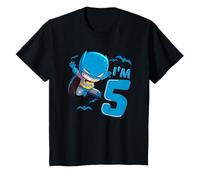 Batman 5th Birthday Cute I'm 5 T-Shirt