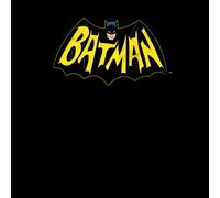 Batman '66 Vintage Blk Men's T-Shirt - Black - 5XL