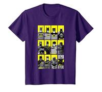 Batman 80 Years Batmen T-Shirt, Youth, Purple, Medium