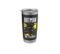Batman 80 Years Logo Stainless Steel Insulated Tumbler