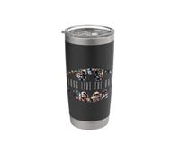 Batman 80 Years Long Live the Bat Shield Logo Stainless Steel Insulated Tumbler