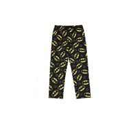 Batman 872340-medium Batman Classic Logo All Over Print Sleep Pant, Black - Medium