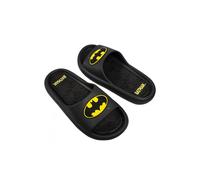 Batman 872378-size7-8 Logo Mens Cloud Comfort Foam Slide Sandals - Size 7-8