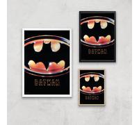 Batman 89 Giclee Art Print - A3 - Black Frame