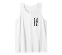 Batman Absolute Bat Sketch Cover Front Back Tank Top