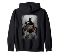 Batman Absolute Grey Silhouette Zip Hoodie