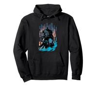 Batman Absolute Walking Through Gotham Pullover Hoodie