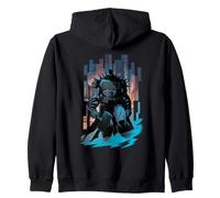 Batman Absolute Walking Through Gotham Zip Hoodie