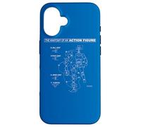 Batman Action Figure Anatomy Case for iPhone 16