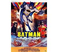 Batman ... Adam West ... Classic TV Movie Poster ... Various Sizes (A4 Size 21 x 29 cms)