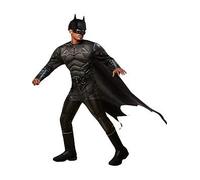 Rubies Official DC The Batman, Batman Adult Costume, Adult Superhero Fancy Dress - Standard, World Book Day
