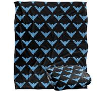 Batman All Over Logo Nightwing Blanket