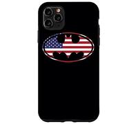 Batman American Flag Oval Case for iPhone 11 Pro Max