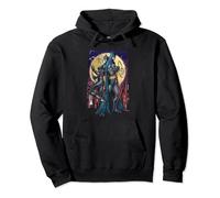 Batman and Catwoman Paint the Town Pullover Hoodie