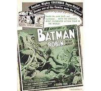 Batman and Robin 1949 02 Film A4 Poster Print 10x8