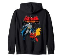 Batman And Robin Ready Zip Hoodie