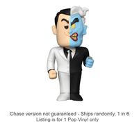 Batman Animated Two-Face US Ex Vinyl Soda Chase Ships 1 in 6