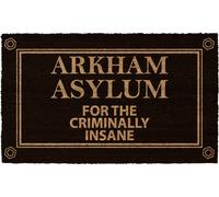 Batman Arkham Asylum Door Mat black beige Onesize