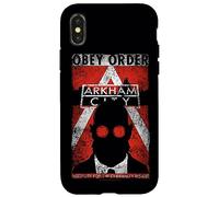 Batman: Arkham City Obey Order Poster Case for iPhone X/XS