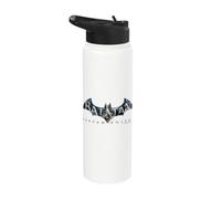 Batman: Arkham Knight Descending Logo Stainless Steel Insulated Water Bottle