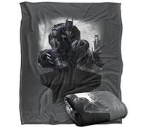 BATMAN Arkham Knight Perched Officially Licensed Silky Touch Super Soft Throw Blanket 152 x 127 cm