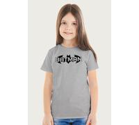Batman Bat Symbol Classic Logo T-Shirt in Mid Grey | Size: 5-6 Years Batman Mid Grey 5-6 Years